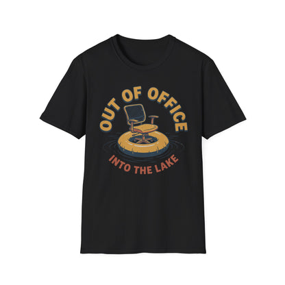 Out of Office T-Shirt | Lake Day Quote Tee