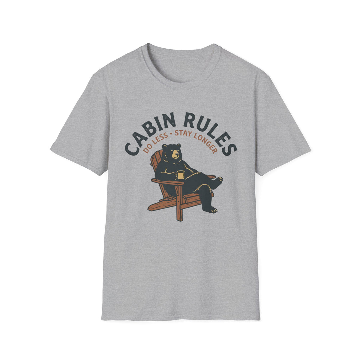 Cabin Rules T-Shirt | Cabin Quote Tee