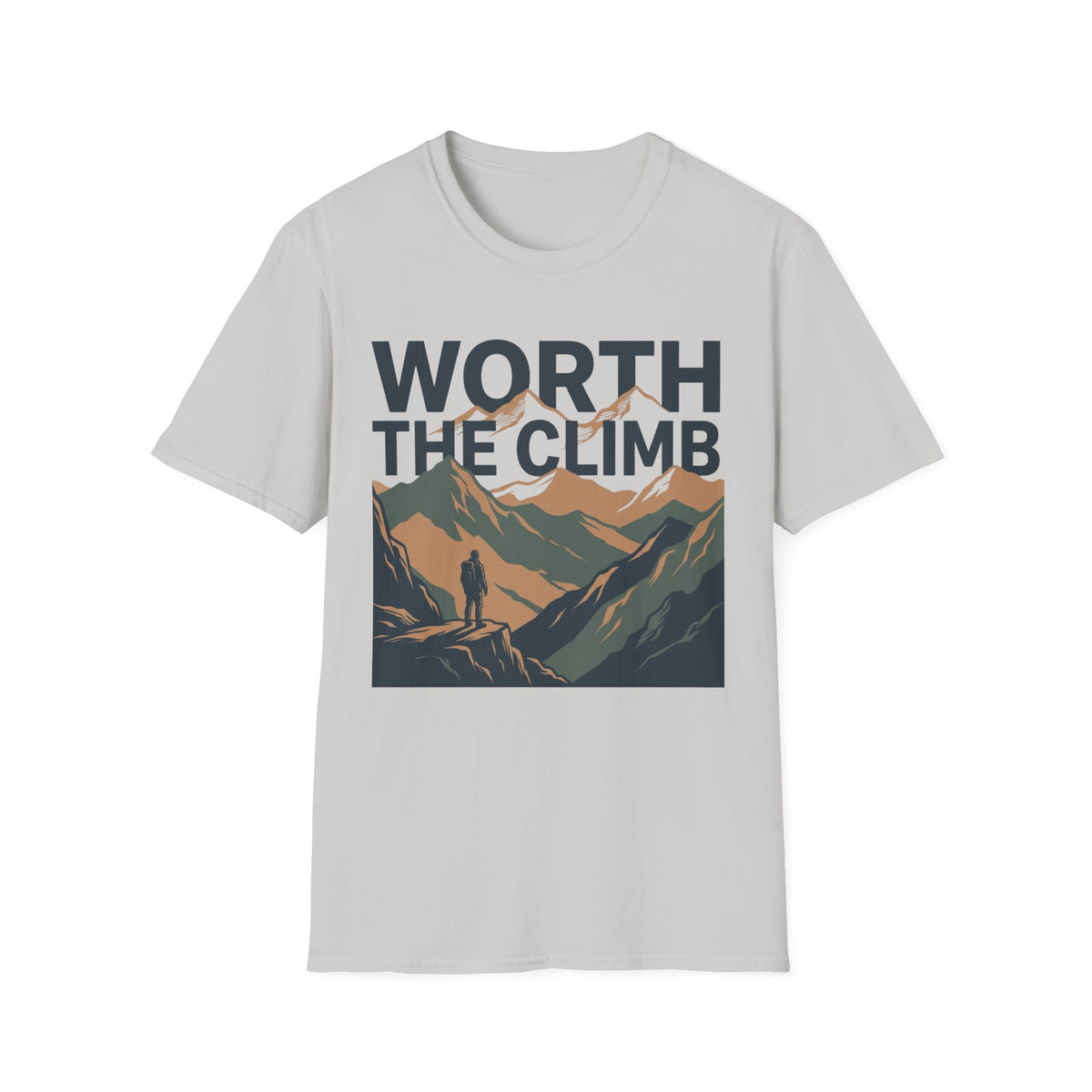 The Climb T-Shirt | Hiking Quote Tee