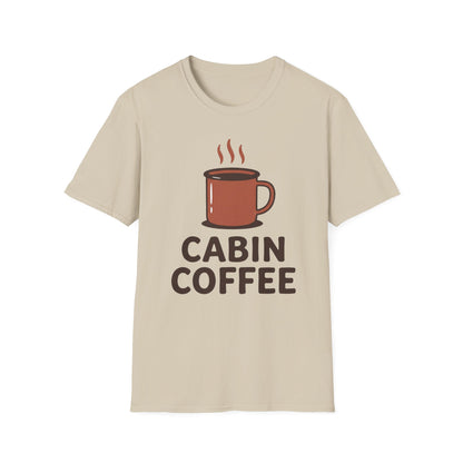 Cabin Coffee T-Shirt | Cabin Quote Tee