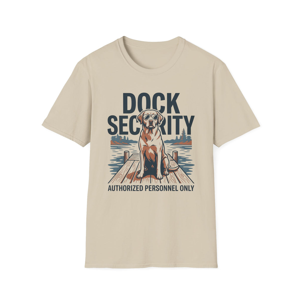 Dock Security T-Shirt | Lake Day Quote Tee