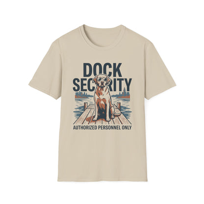 Dock Security T-Shirt | Lake Day Quote Tee