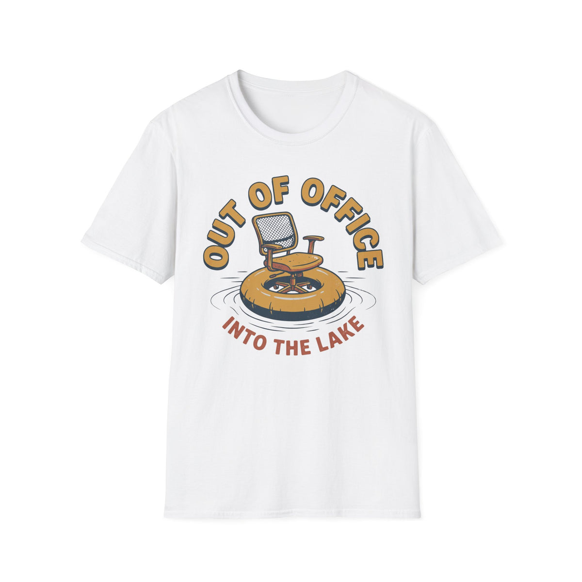 Out of Office T-Shirt | Lake Day Quote Tee