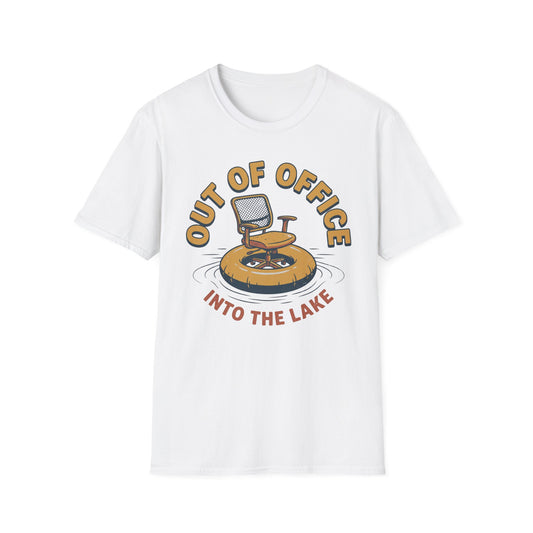 Out of Office T-Shirt | Lake Day Quote Tee