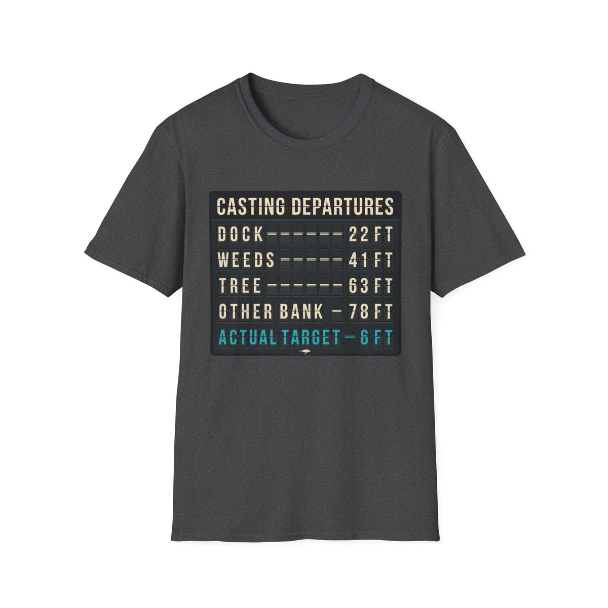 Casting Departure Fishing Humor T Shirt