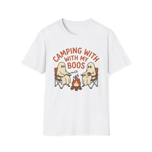 Camping With My Boos Halloween T-Shirt