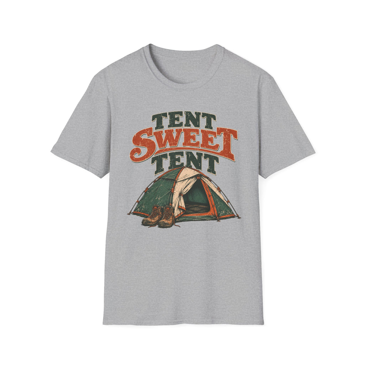 Tent Sweet Tent T-Shirt | Camping Quote Tee