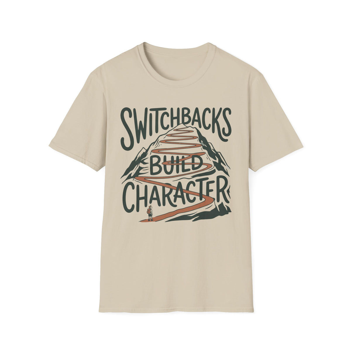 Switchbacks T-Shirt | Hiking Quote Tee