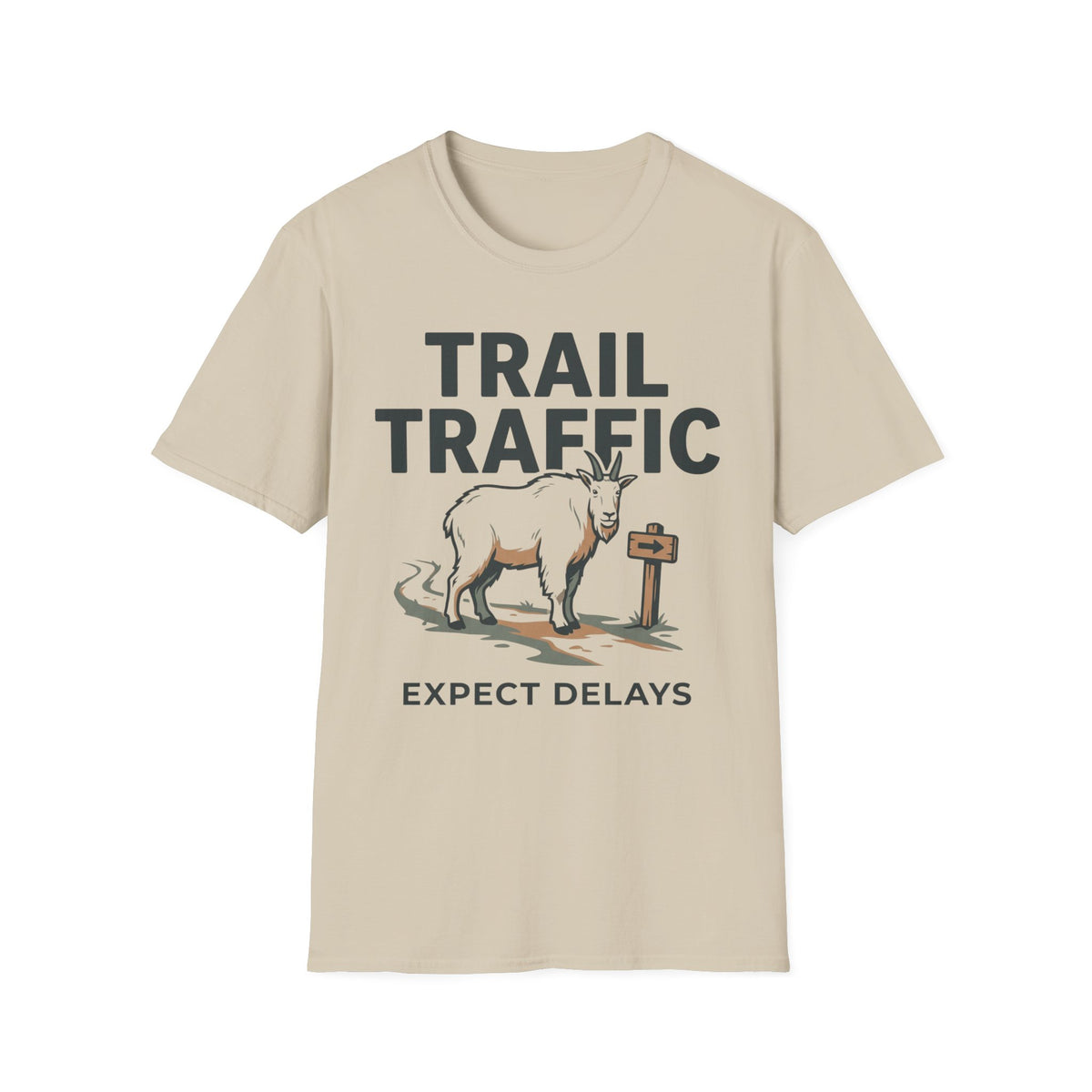 Trail Traffic T-Shirt | Hiking Quote Tee