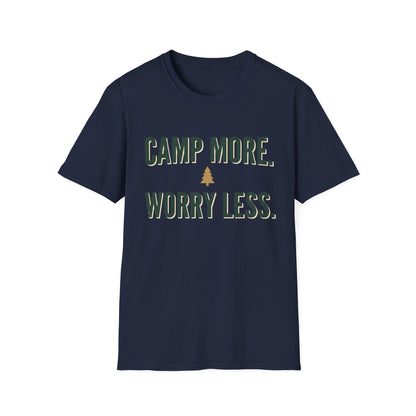 Camp More T-Shirt | Camping Quote Tee
