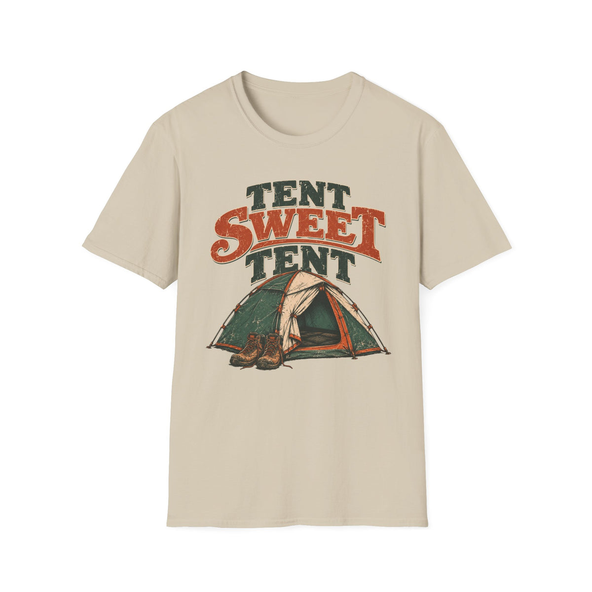 Tent Sweet Tent T-Shirt | Camping Quote Tee