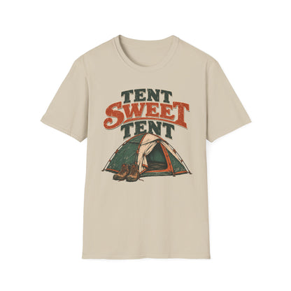 Tent Sweet Tent T-Shirt | Camping Quote Tee