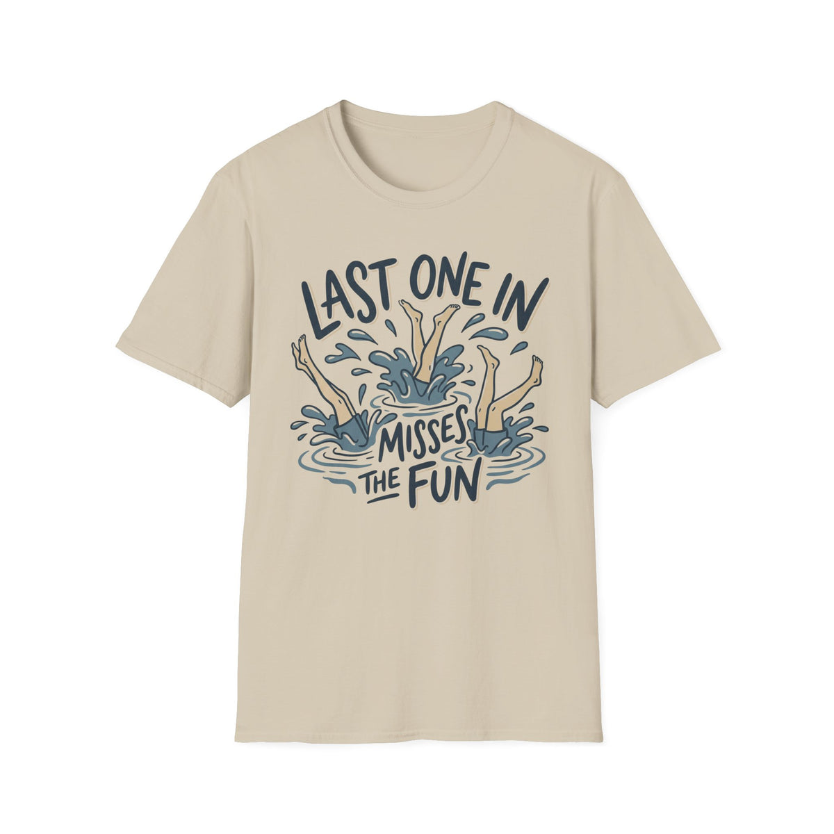 Last One In T-Shirt | Lake Day Quote Tee