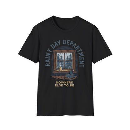 Rainy Day Department T-Shirt | Cabin Quote Tee