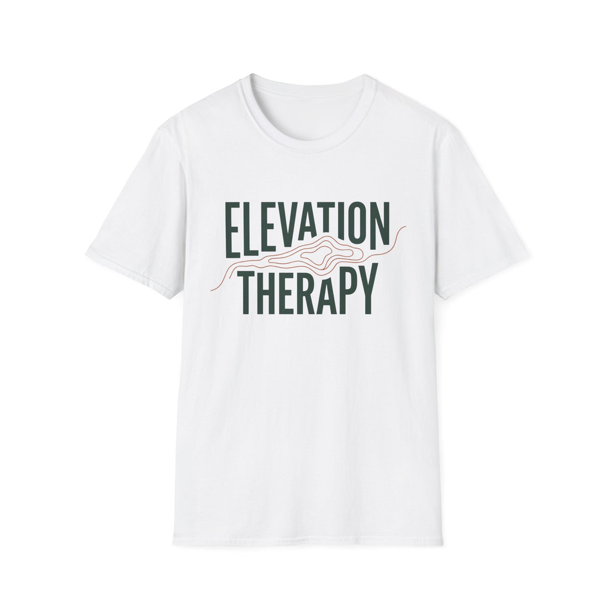 Elevation Therapy T-Shirt | Hiking Quote Tee