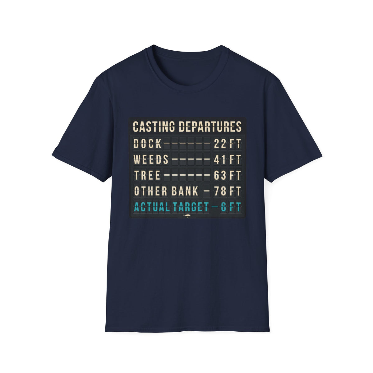 Casting Departure Fishing Humor T Shirt