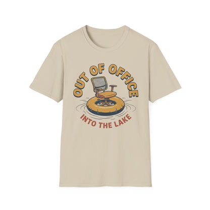 Out of Office T-Shirt | Lake Day Quote Tee