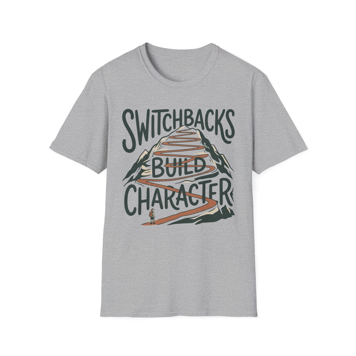 Switchbacks T-Shirt | Hiking Quote Tee