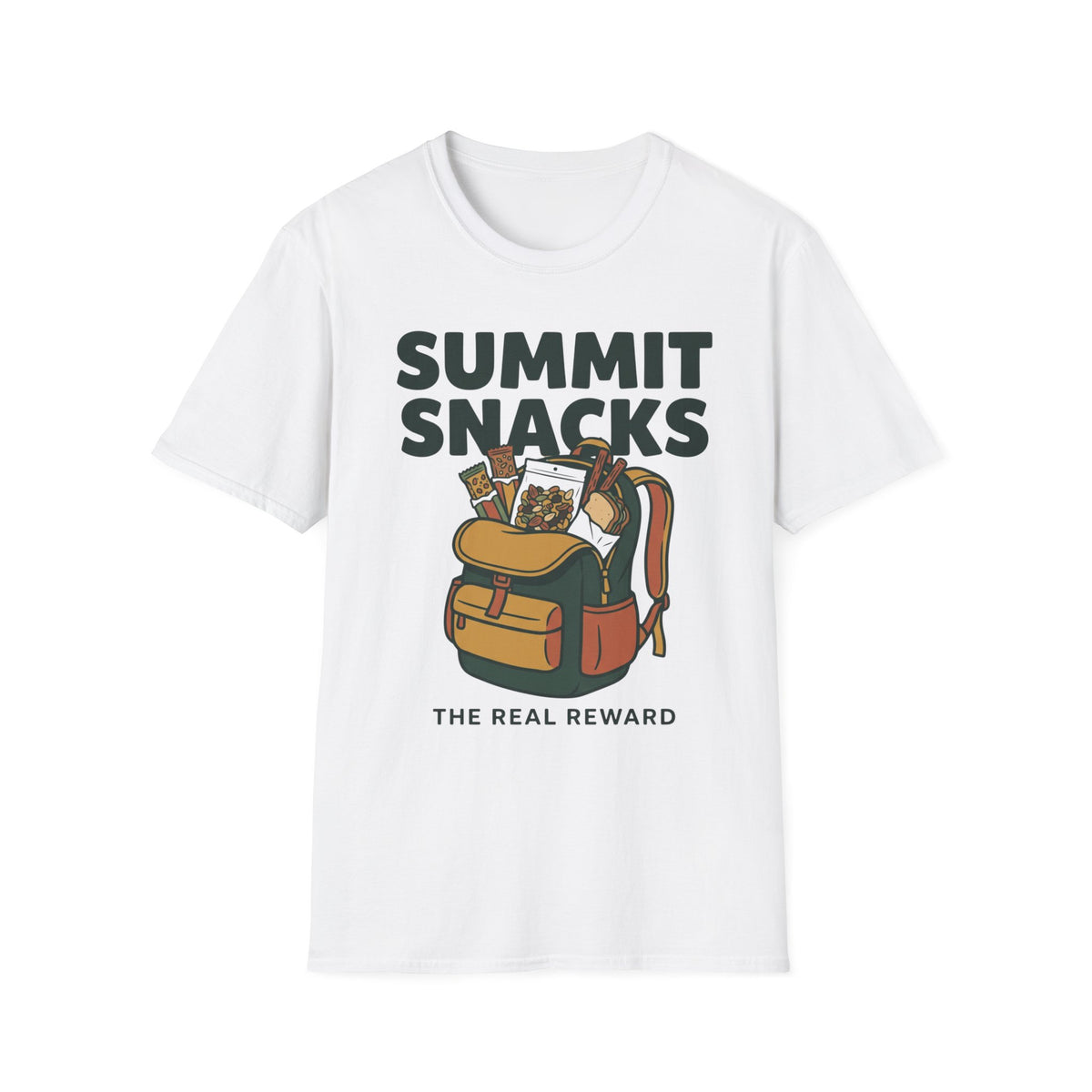 Summit Snacks T-Shirt | Hiking Quote Tee