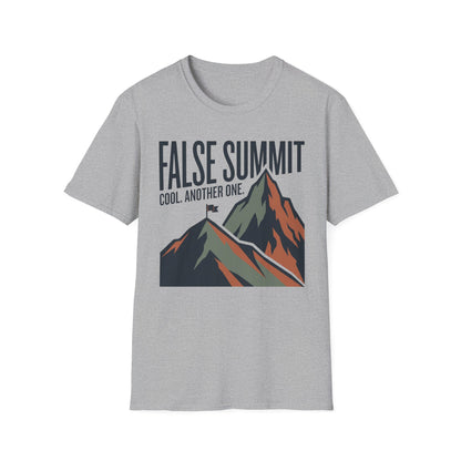 False Summit T-Shirt | Mountain Quote Tee