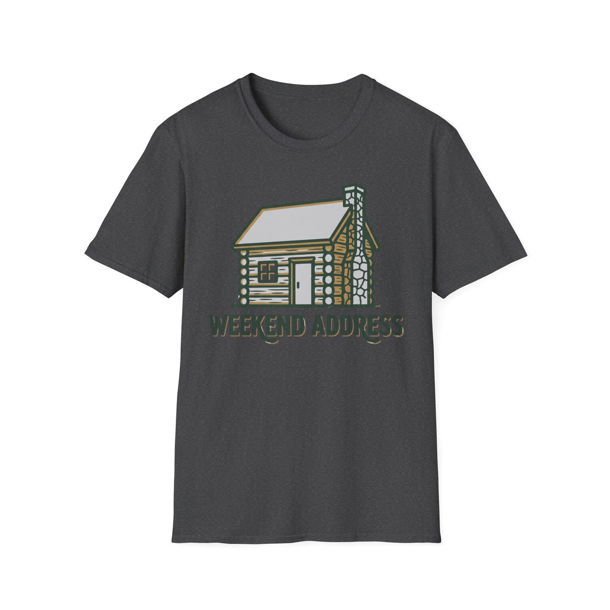 Weekend Address T-Shirt | Cabin Quote Tee
