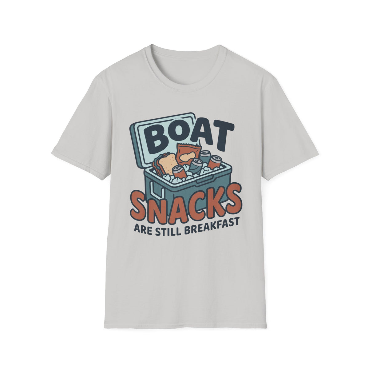 Boat Snacks T-Shirt | Lake Day Quote Tee