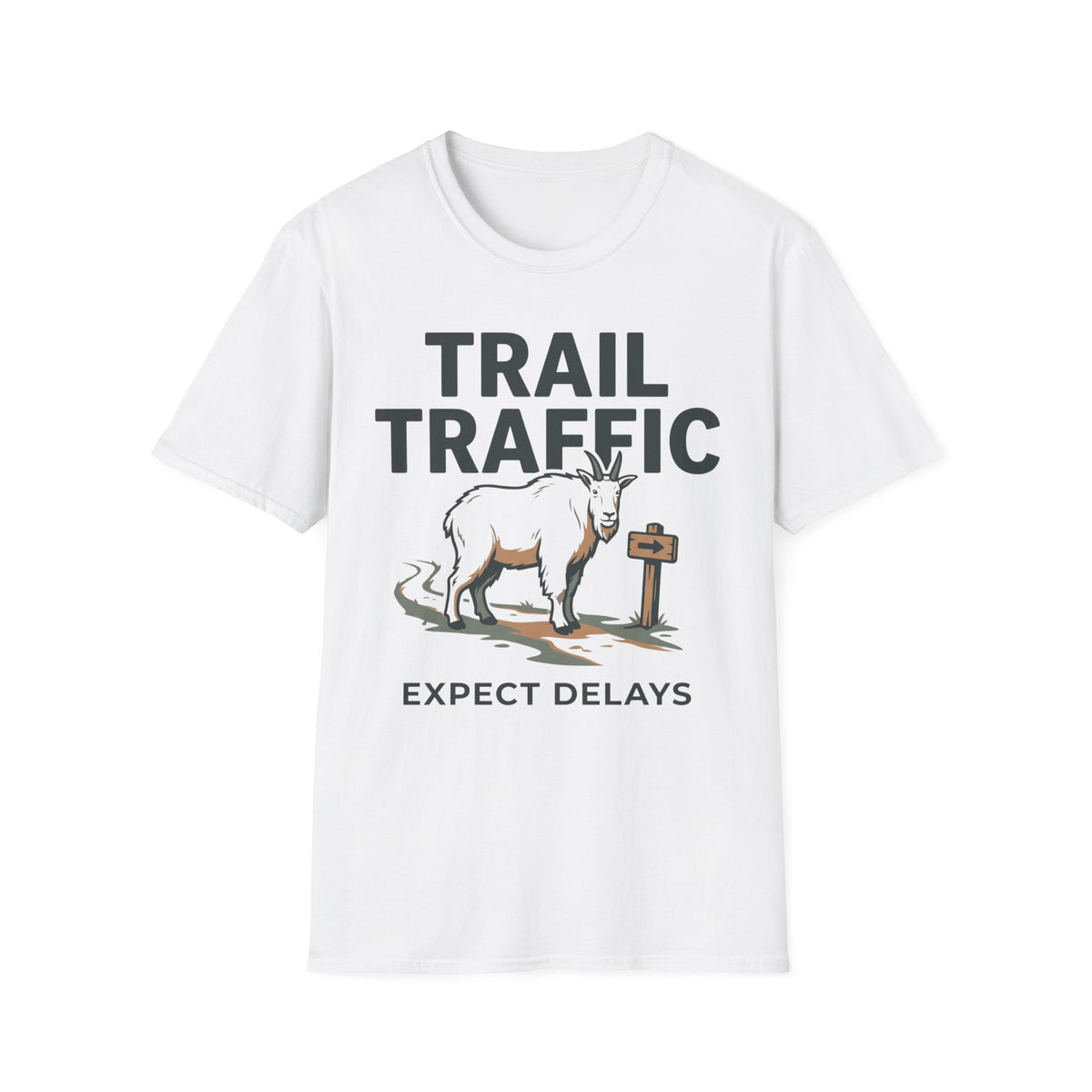 Trail Traffic T-Shirt | Hiking Quote Tee