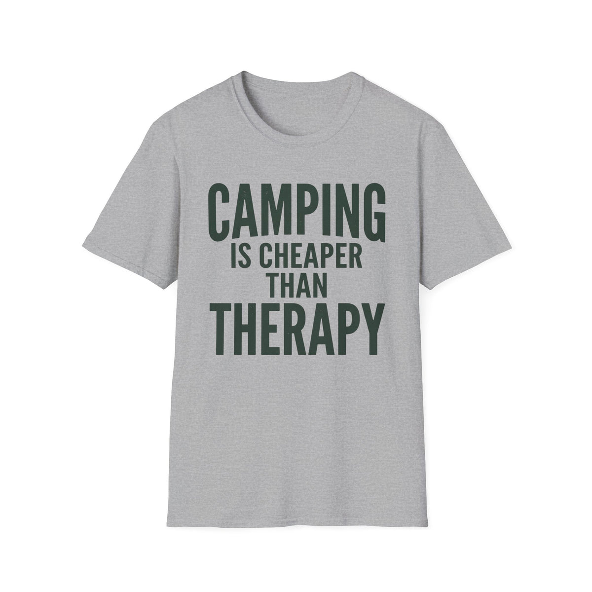 Camping Is Cheaper T-Shirt | Camping Quote Tee
