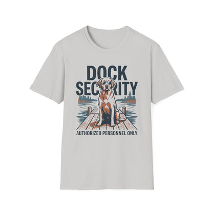 Dock Security T-Shirt | Lake Day Quote Tee