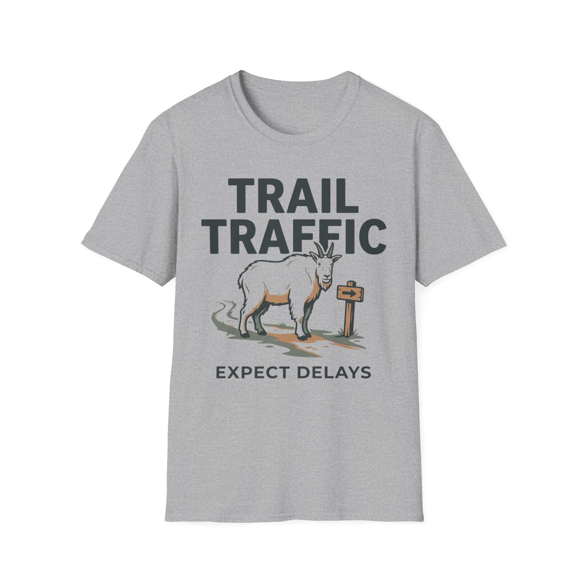 Trail Traffic T-Shirt | Hiking Quote Tee