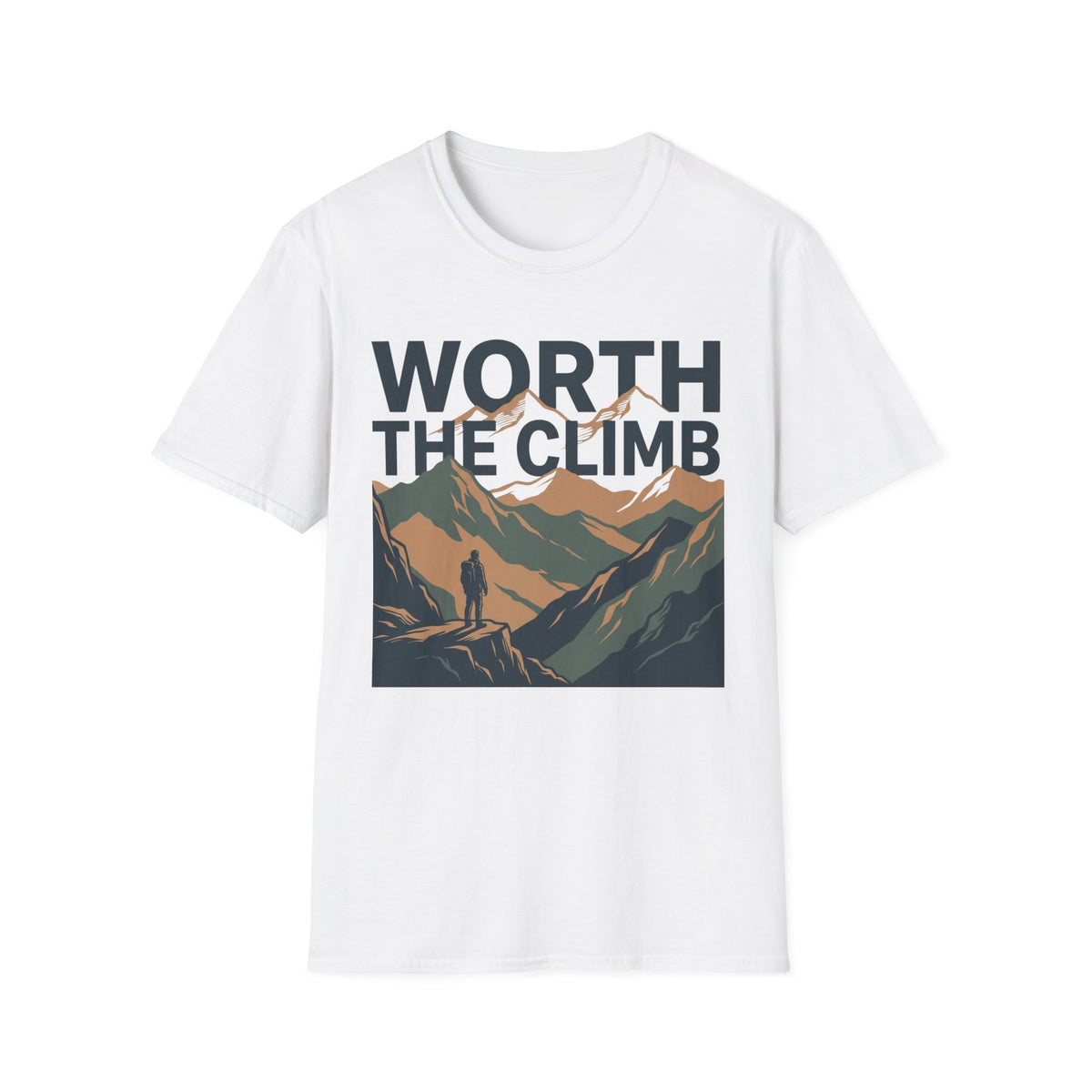 The Climb T-Shirt | Hiking Quote Tee