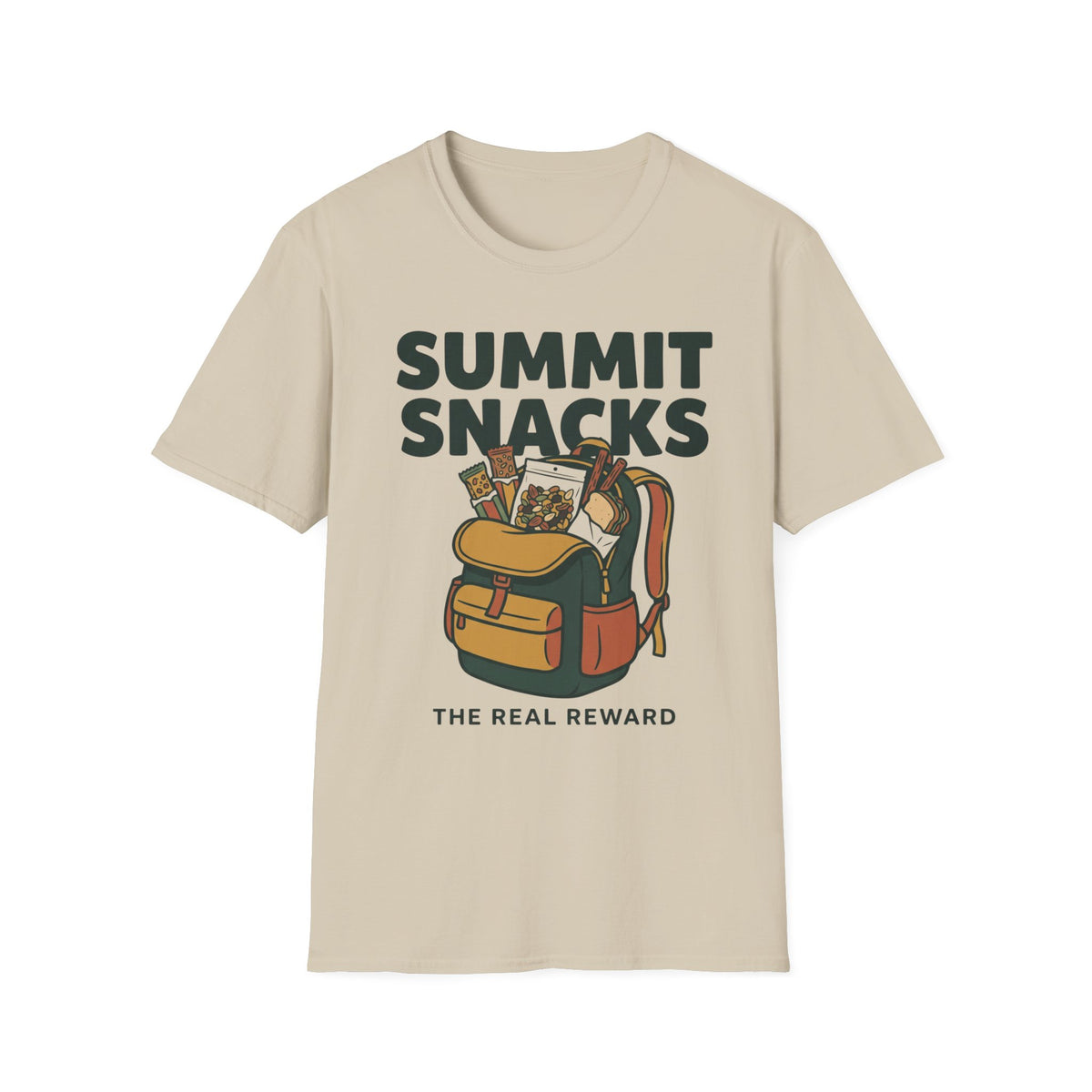 Summit Snacks T-Shirt | Hiking Quote Tee